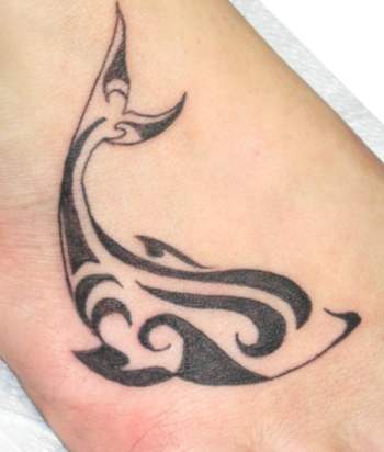 Looking for unique  Tattoos? Tribal Dolphin tattoo